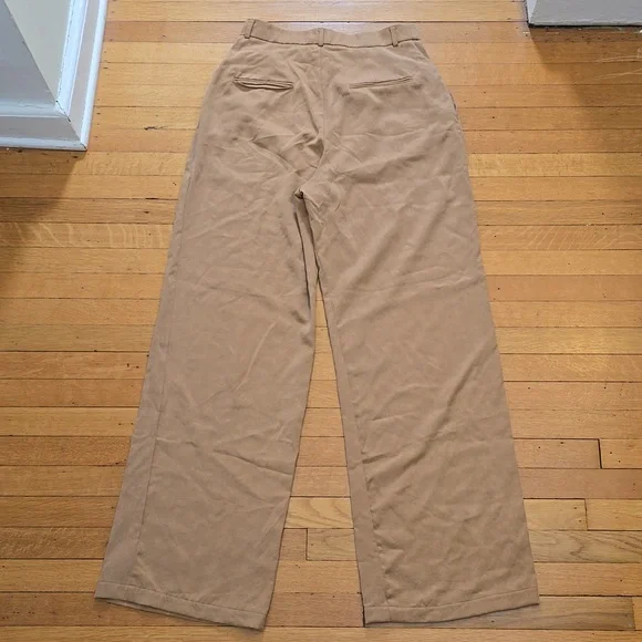 NWT, Reformation, Mason Trousers Pant, Camel, Women’s 8 - Picture 2 of 16